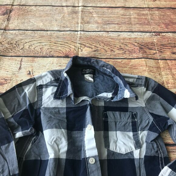 Osh Kosh B’gosh Boys Button Down Shirt 5 - Picture 4 of 7